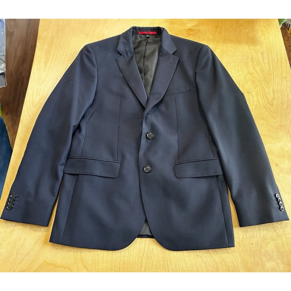 Versini  Wool 3 Button blazer  Men’s 37 R    Black 100% Wool